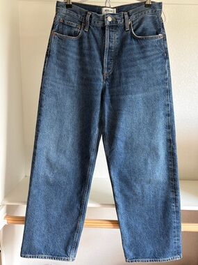Agolde Low Slung Baggy Jeans in Essence